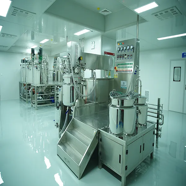 Kangbai Nian production equipment and machinery in workshop