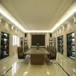 Kangbai Nian sample room and product display