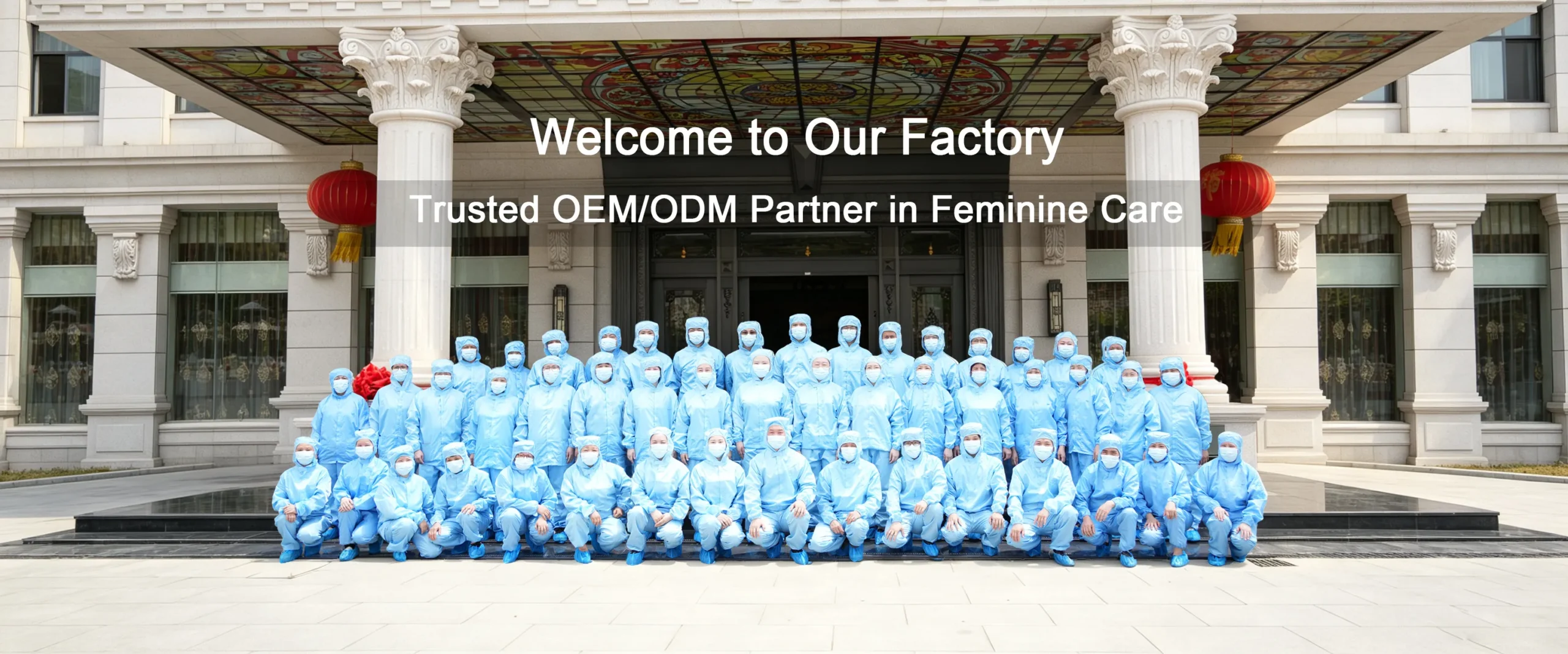 Kangbainian professional production team in clean workshop, ready for OEM/ODM partnership