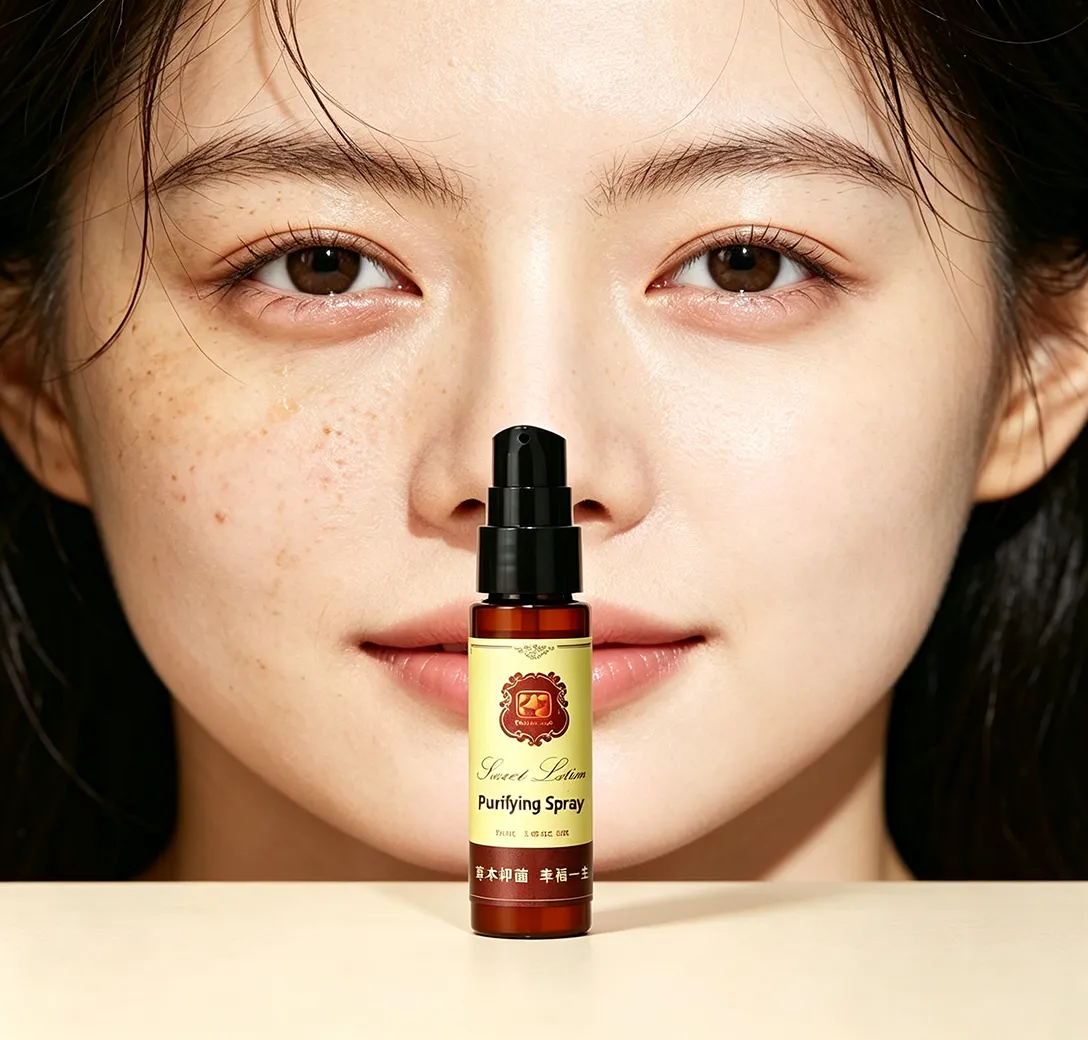 Deep clean purifying spray OEM product for face and body care
