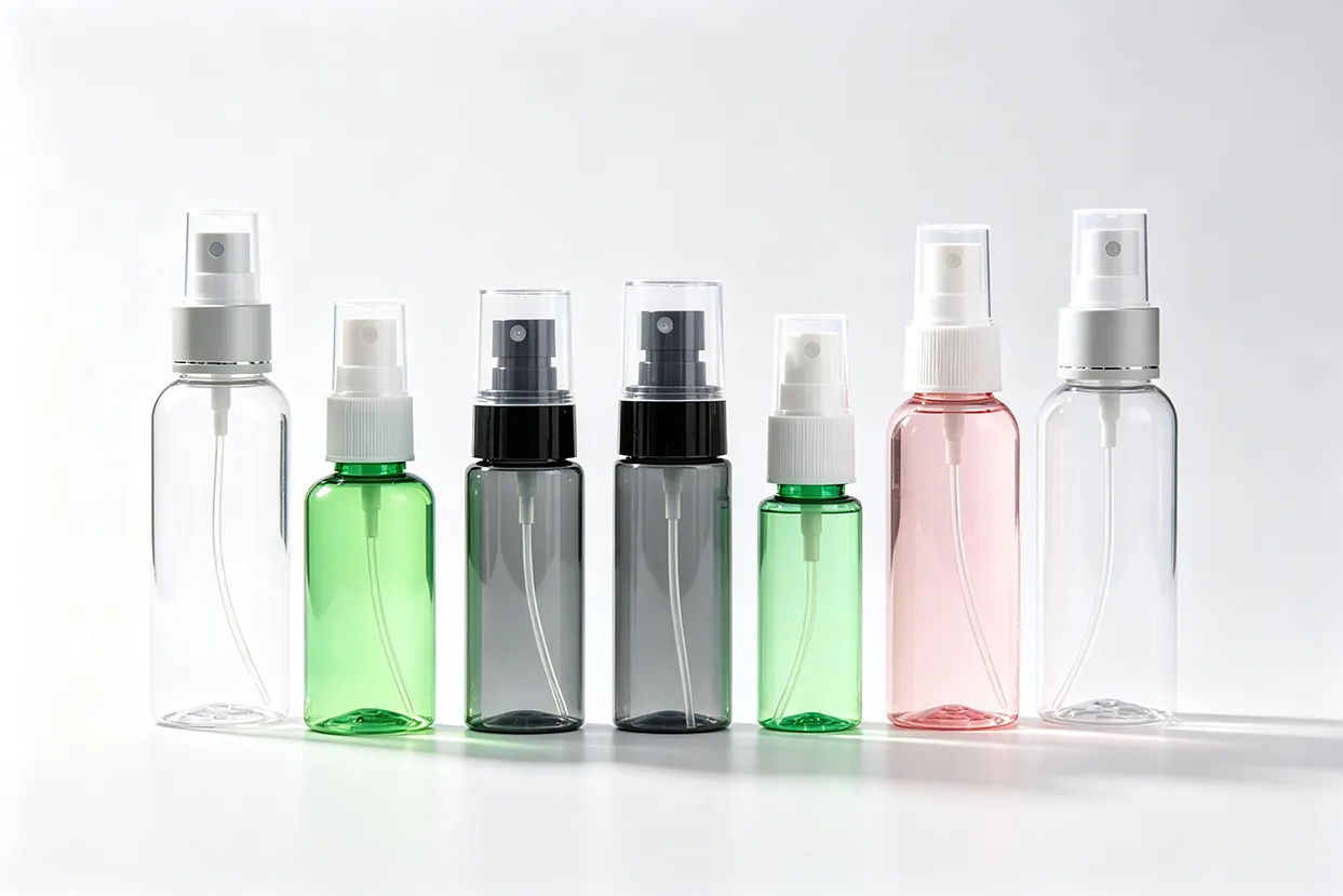 Packaging options for private label feminine care product formats including pump bottles and mist sprayers