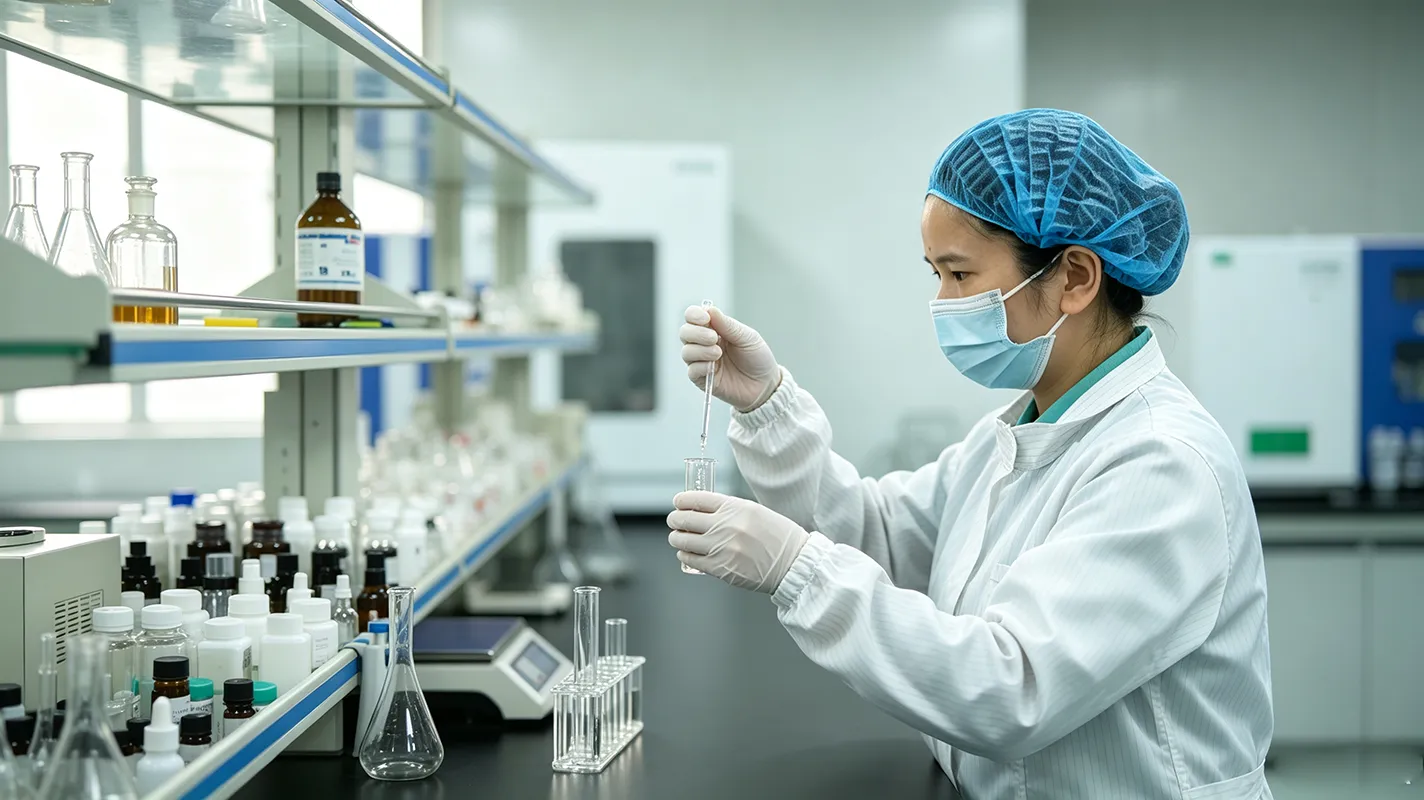 OEM ODM cosmetics manufacturer laboratory — Kangbai Nian private label production and R&D